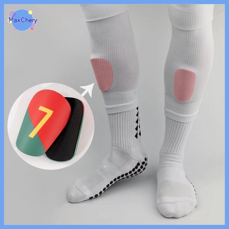 MCHY > Caneleira De Futebol Leve Thiened Leg Guard Protetor Mini Antiderrapante Para Treinamento Esportivo Novo