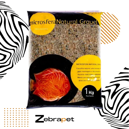 Substrato SOMA Natural Gravel Mix (1-2mm) - 1kg - Microsfera - 53330