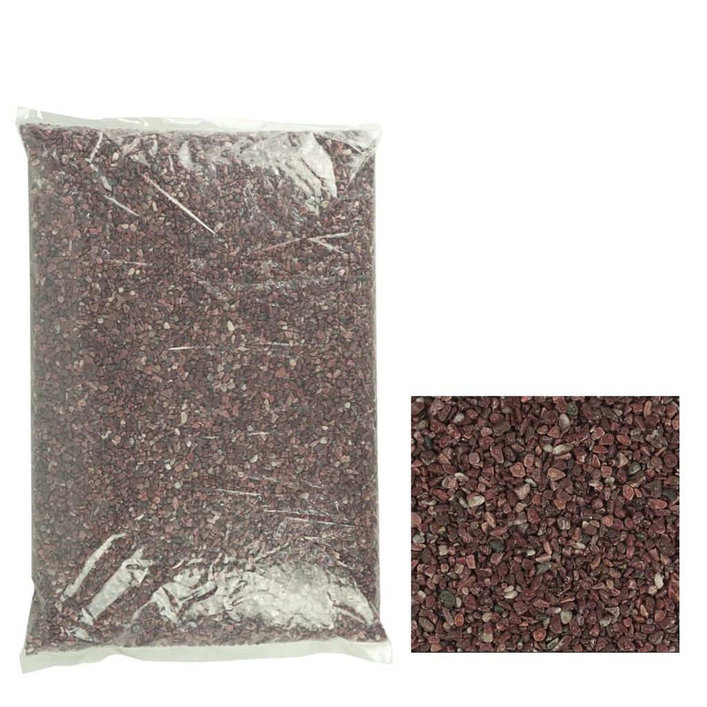 SUBSTRATO SOMA MICROSFERA NATURAL GRAVEL BLOOD RED TOP (3-5MM)-10KG