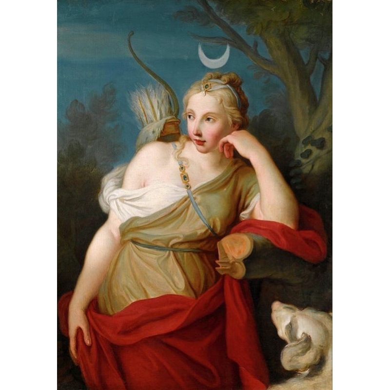 Deusa Artemis ou Diana (Mitologia Grega). Placa Decorativa MDF tamanho A4 28x20 Envio Imediato