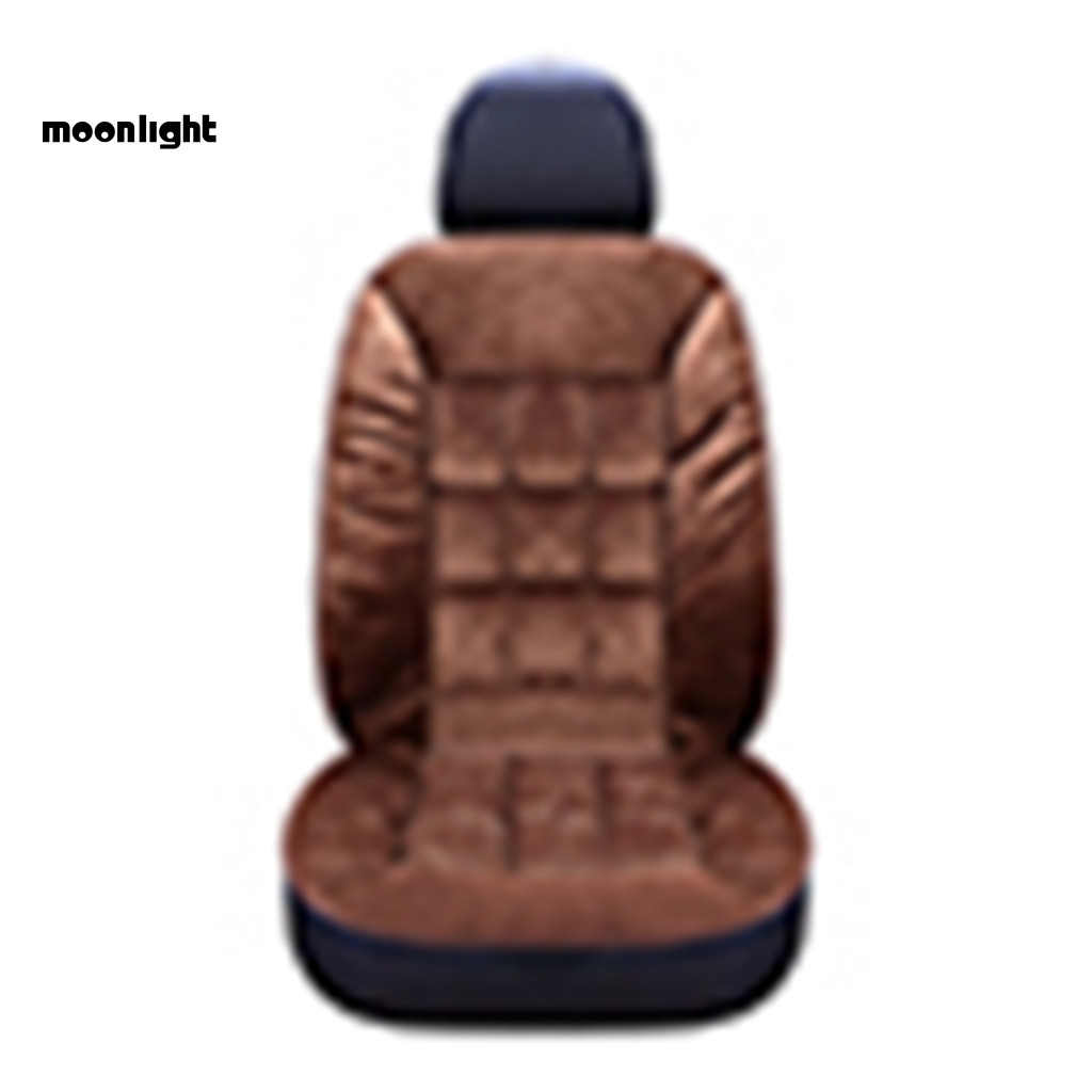 MO Outono Inverno Universal Pelúcia Capa De Assento Dianteiro De Carro Almofada Auto Soft Pad Mat