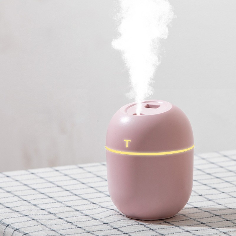 3 Unidades Mini Umidificador Nano Atomização De Grande Capacidade Com Conexão Usb Ultrassônico De Ar 220ml Promoção