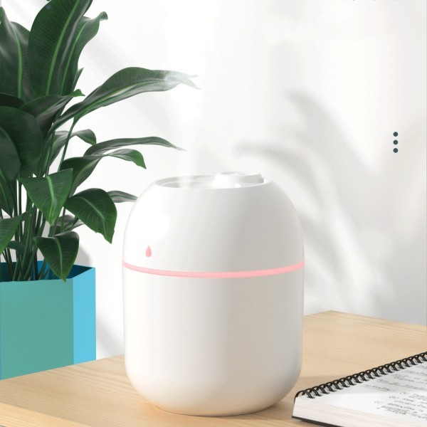3 Unidades Mini Umidificador Nano Atomização De Grande Capacidade Com Conexão Usb Ultrassônico De Ar 220ml Promoção