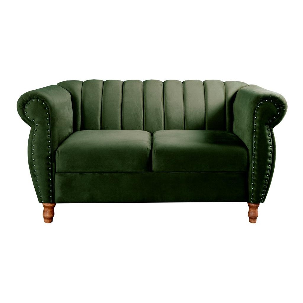 Namoradeira Realeza Sofá Chesterfield Decoração Sala Recepção Estilo Retrô