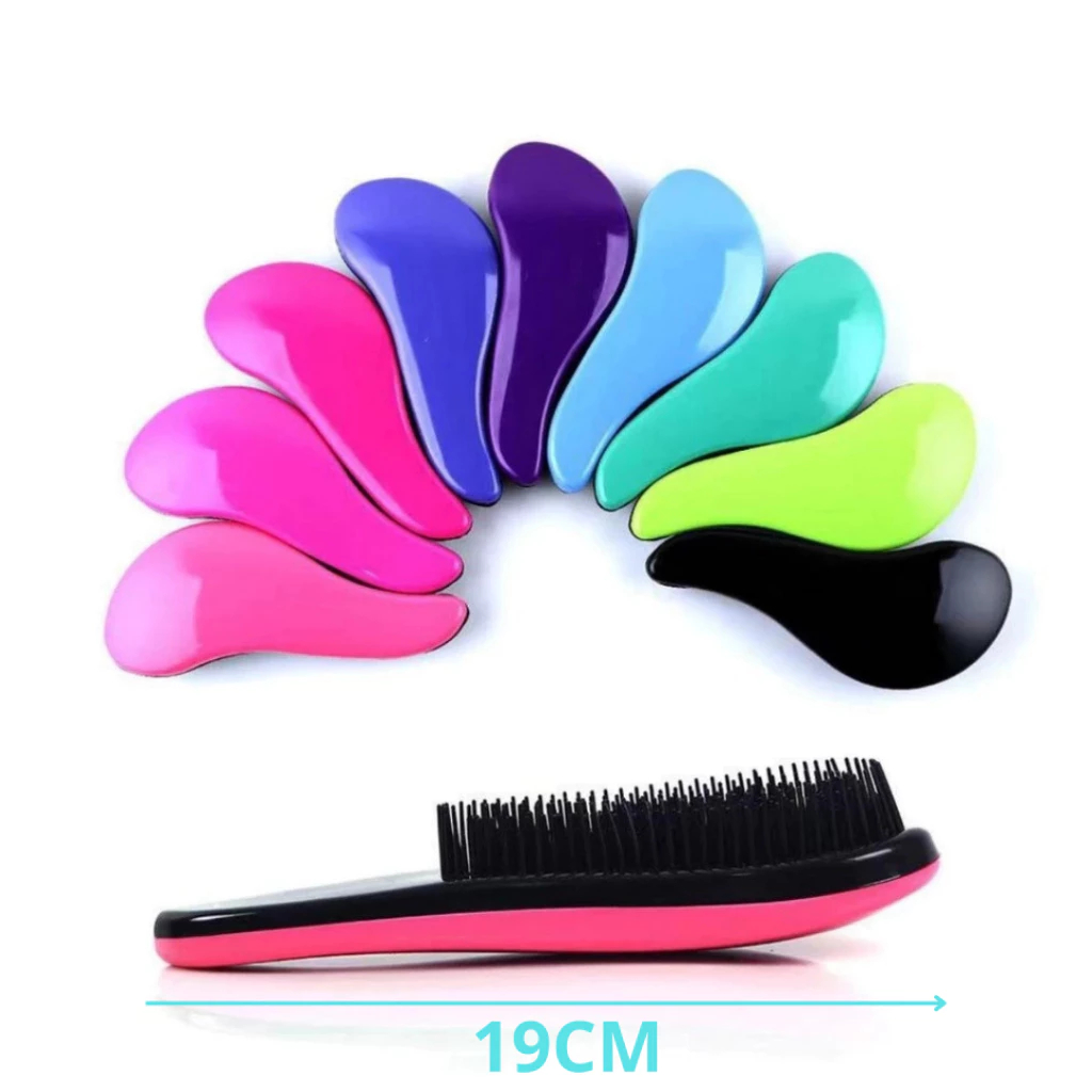Escova Antifrizz Desembaraçadora cabelo cabelos cacheados lisos curto longo todos os tipos de cabelos