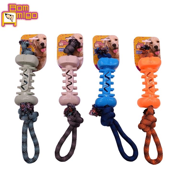 Brinquedo de cachorro Mordedor Bolinha Corda Hadi Animais de estimação Para cães Pet Shop RaçasMédias Grandes Resistente