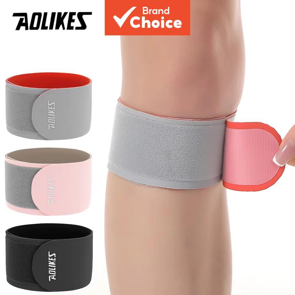 Aolikes 1 Peça Cinta De Proteção De Patela Corrida Fitness Salto Leve Esportes Joelho Suporte Produtos De Marca