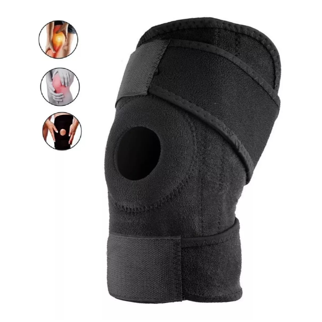 Tensor De Joelho Patela Neoprene Crossfit Treino Joelheira
