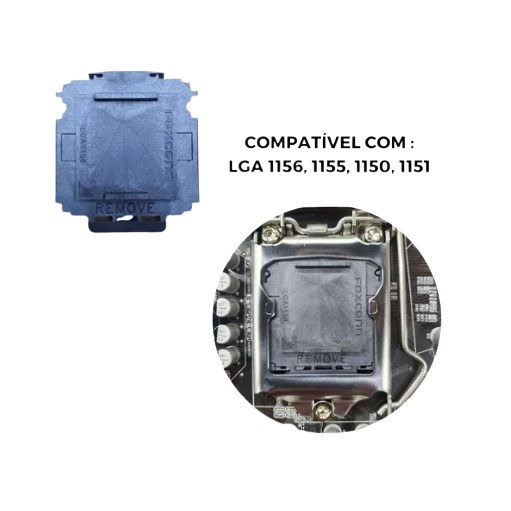 Protetor para soket processador Intel lga 1150,1151,11,55,1156