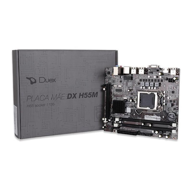Placa Mae Duex Intel H55 Dx-H55Z Lga 1156