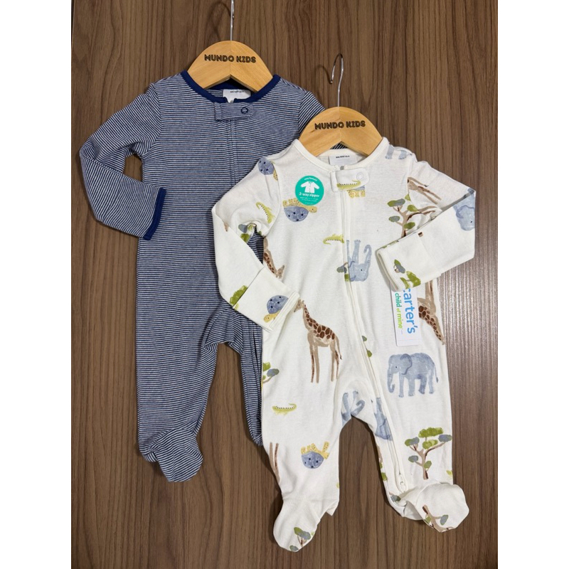 Kit Macacão Child of Mine By Carters Bebê Menino Rn a 9m