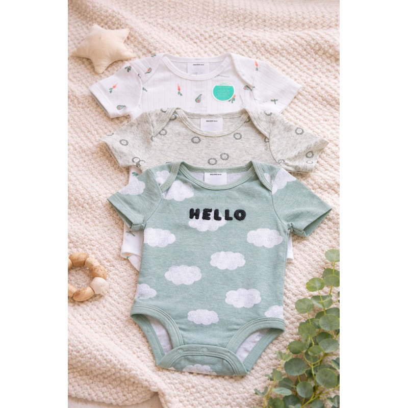 Kit Body Carters Child of Mine 3 peças Menino