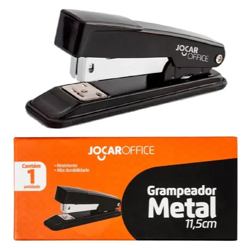 GRAMPEADOR  METAL JOCAR OFFICE 11,5CM 20 folhas profissional