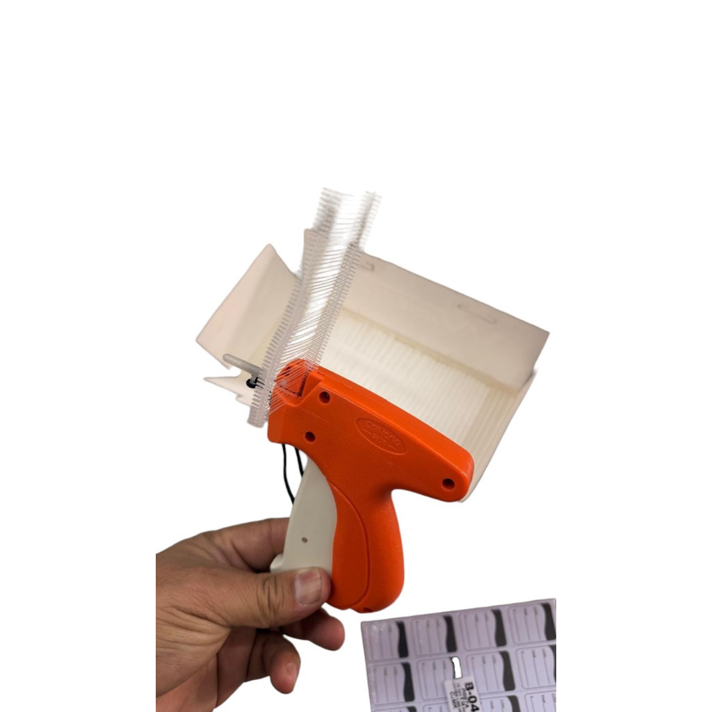 Kit 1 Aplicador Tag + 5000 Pinos + 1000 Etiquetas P/ Roupas