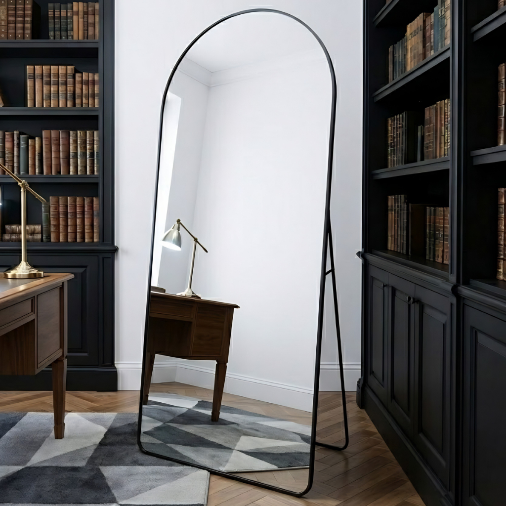 Espelho Lopazzi Arcos Grande Corpo Inteiro Luxo 170x70cm 150x60cm 110x50cm Quarto Sala Hall