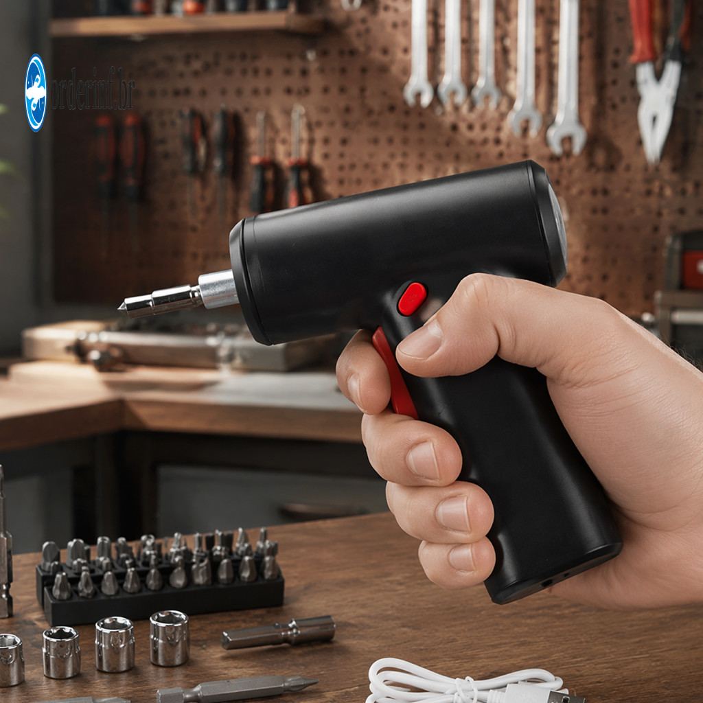 High Torque Drill Set Cordless Power Driver 3.6v Electric Screwdriver with Usb Rechargeable Battery Ergonomic Gun-shaped