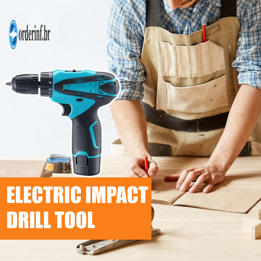 Cordless Power Drill for Furniture Assembly Brushless Electric Screwdriver Kit – High Torque Dual-use Tool for Wood Me