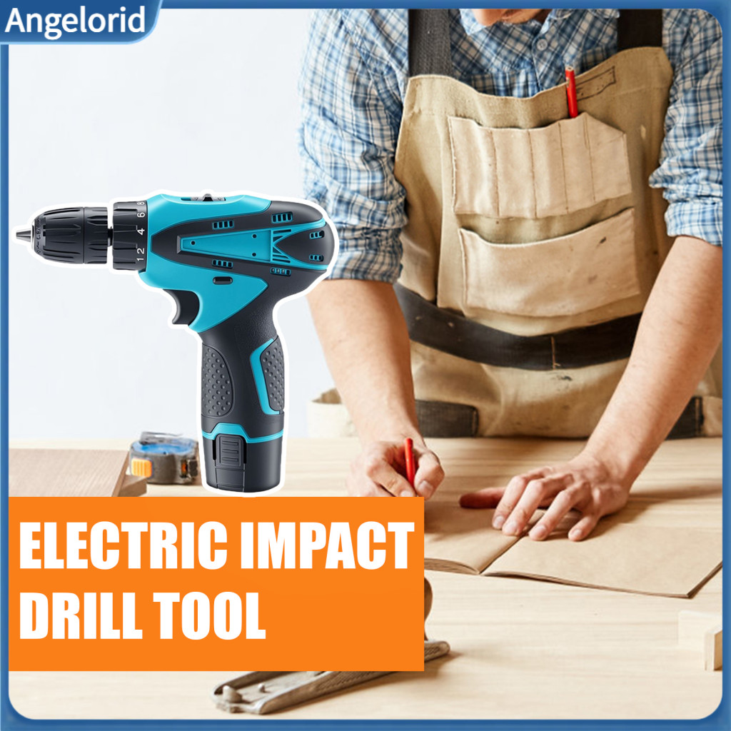 Heavy Duty Fastening Tool Cordless Power Drill Brushless Electric Screwdriver Kit – High Torque Dual-use for Wood Meta