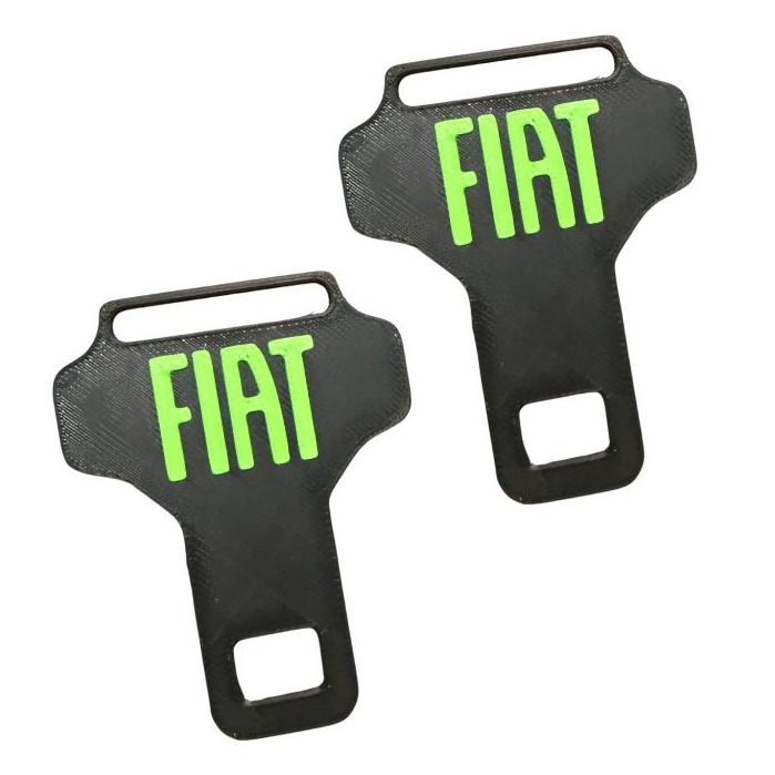 Par Fivela Clip Anti Alarme Bip Aviso Cinto Segurança Automotivo Kit 2 com marca do carro