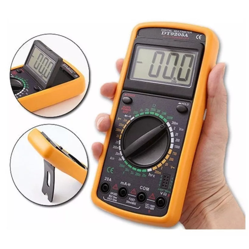 Multimetro Digital Bip e Trava Aviso Sonoro GC-9025 C/Capacimetro Medidor