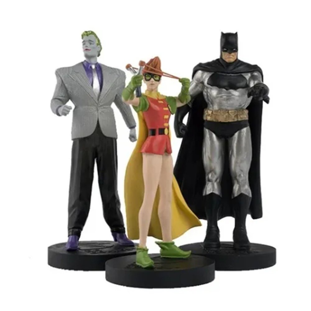 Box Set c/ 3 Estátuas / Bonecos - Batman: The Dark Knight Returns - DC Comics - Eaglemoss