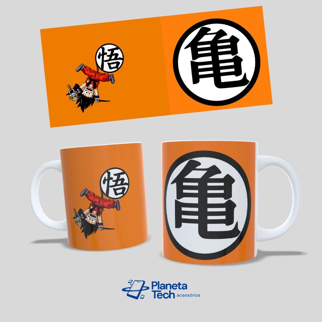 Caneca Personalizada Anime Super DragonBall Son Goku  Exclusiva Presente