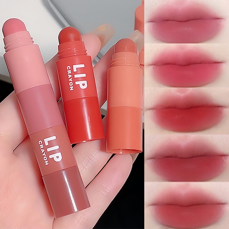 4 Cores Em 1 Conjunto De Batom Brilho Labial Kit De Caneta Veludo Mate Lipliner À Prova D'água Maquiagem Duradoura E Não Desbotante Cosméticos