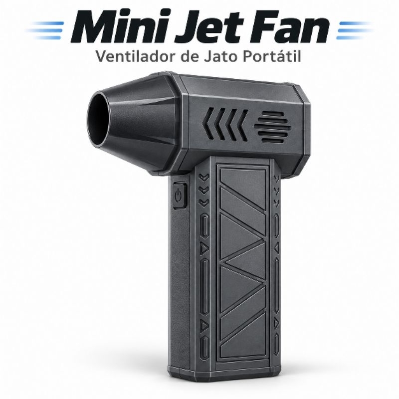 Mini Turbo Jet 130000RPM Poderosa Velocidade Do Vento 35 M/s Ventilador De Jato De Alta Potência 3