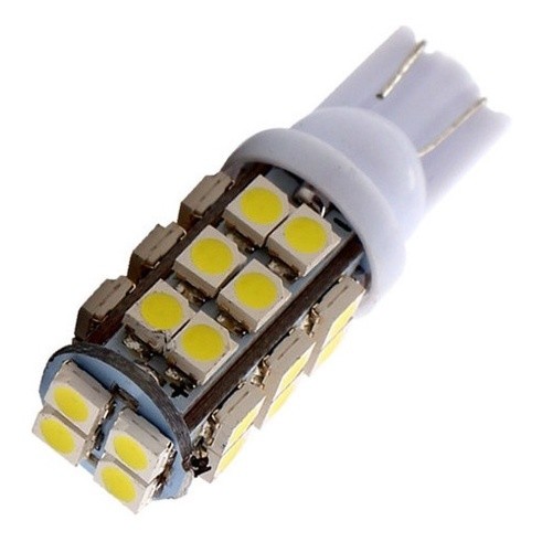 Led T10 Carro Pingo 28 Leds Top 6000k - 10pcs