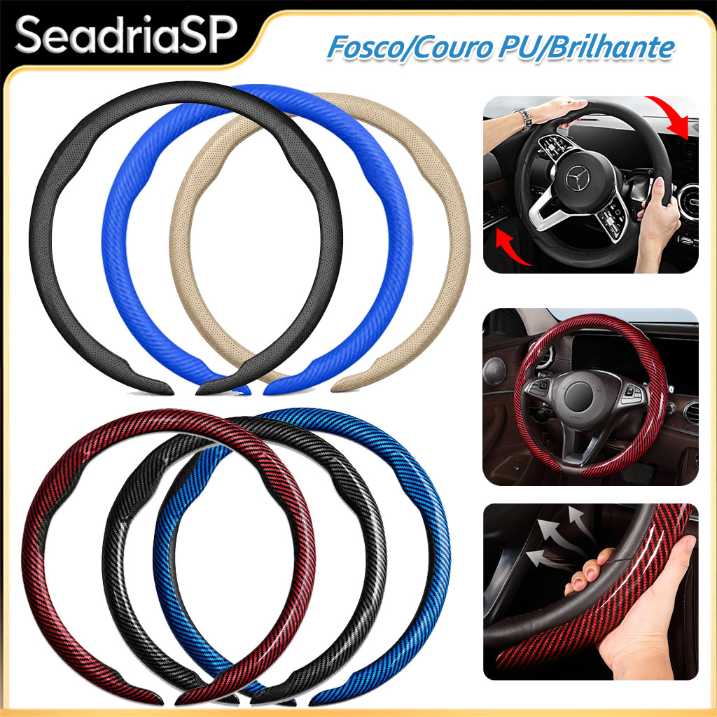 Capa Volante Carro Ultra Fina Antiderrapante Universal