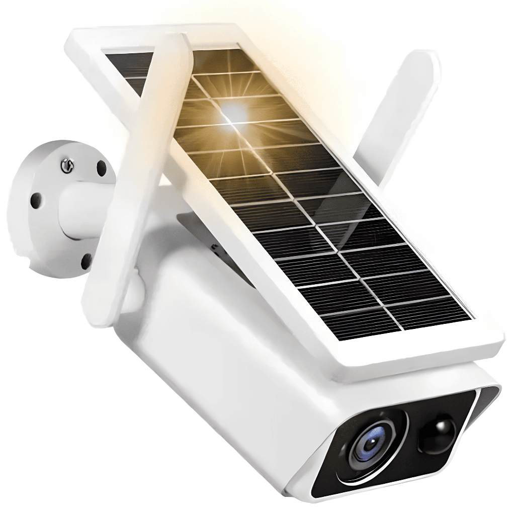 Câmera De Monitoramento de Energia Solar Com Sensor De Movimento e Wi-Fi e Imagem Full Hd