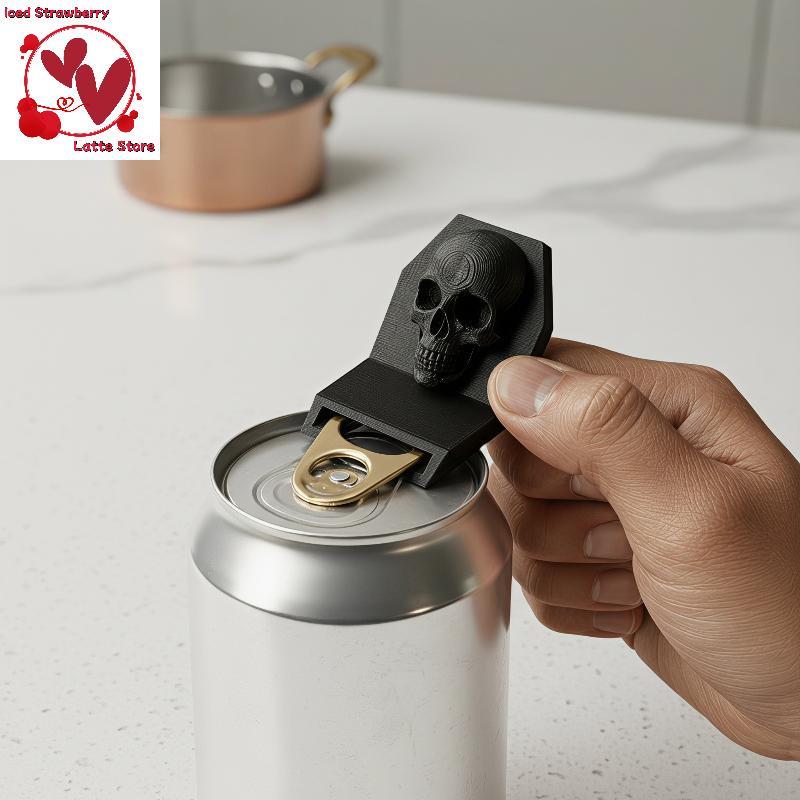 Beautyus Gótico Crânio Abridor De Lata Anti-Deslizamento Jar Grip Ajudante 1/2 Pçs À Prova Dwaterproof Água Gadget Cozin