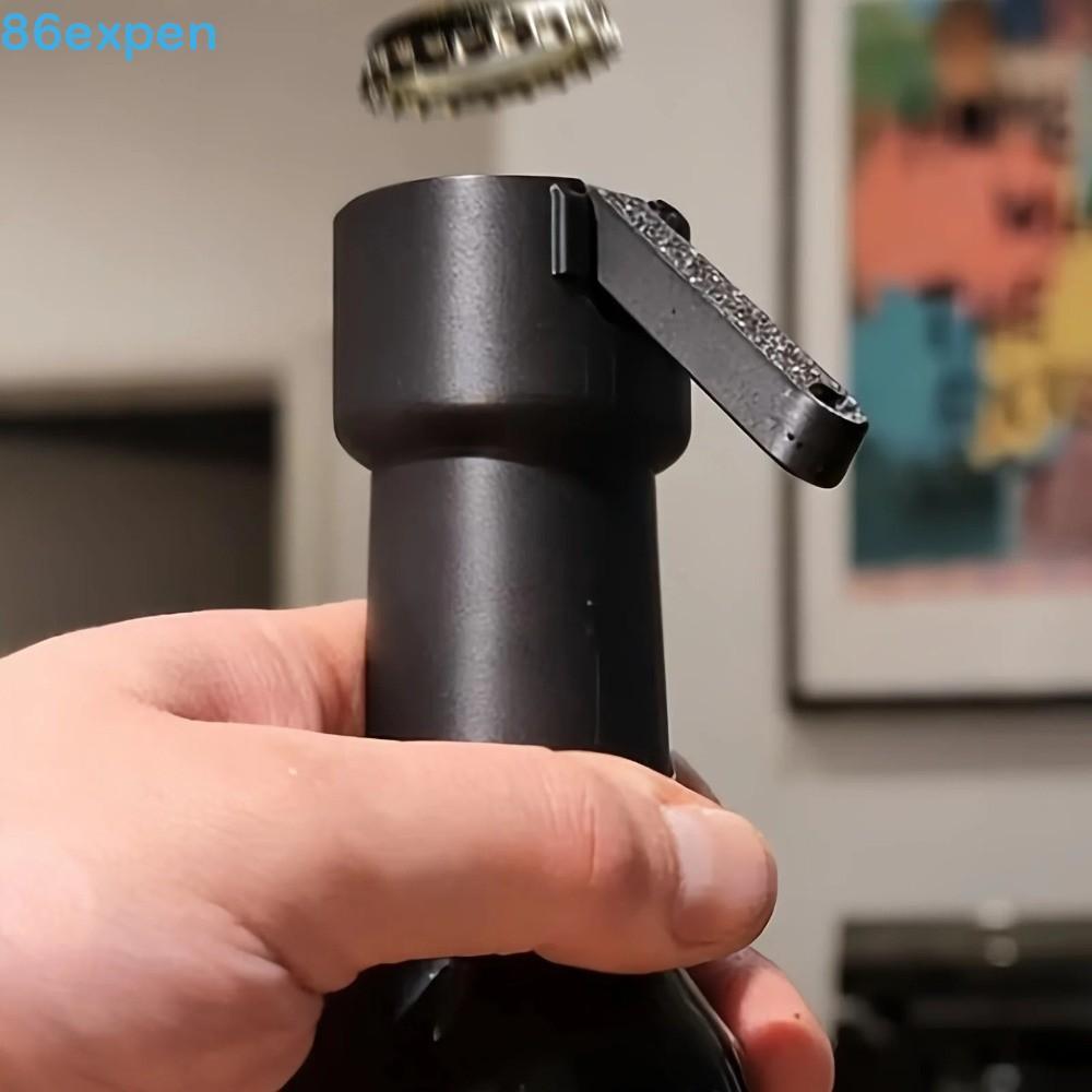 Abridor De Garrafas De Cerveja Com Alavanca EXPEN1 , Lançador De Tampa De Garrafa Portátil Ergonômico , Removedor De Jar