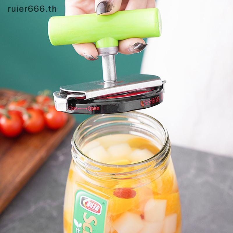 ruier Abridor De Lata Ajustável De Aço Inoxidável Antiderrapante Multifuncional Manual Jar Garrafa Tampa Gadget Casa Gad