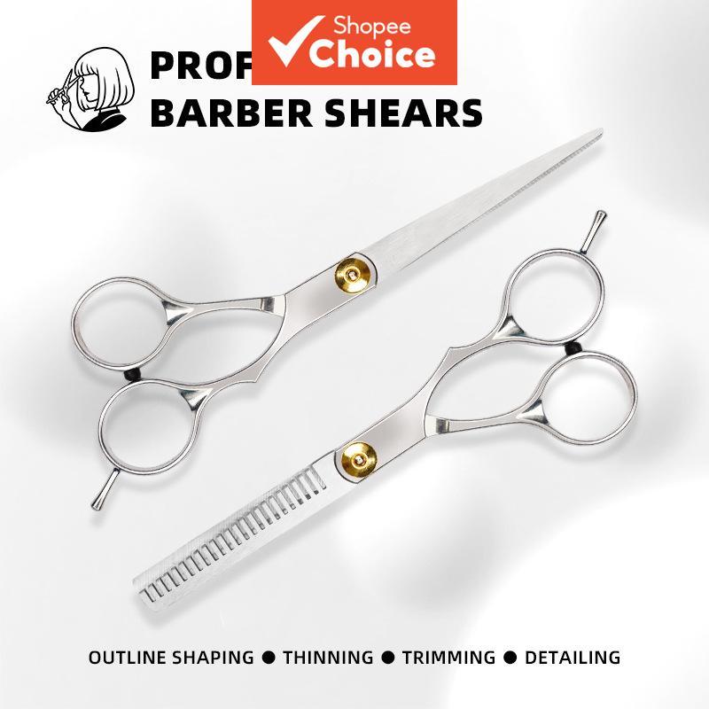 Conjunto Profissional de Tesouras para Pelos de Animais de Estimação, Kit de Tosa em Aço Inoxidável para Uso Doméstico,