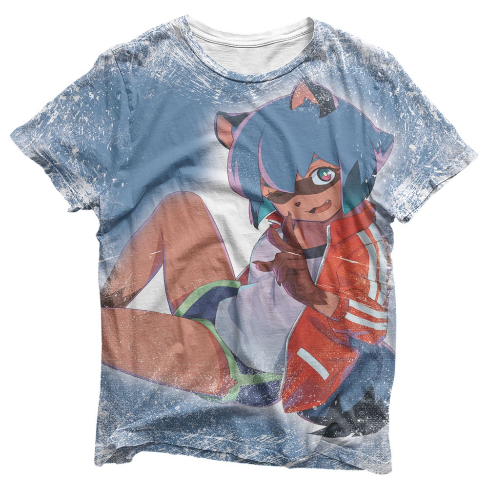Camisa Kagemori Michiru - Camisas Brand New Animal Estampa Total