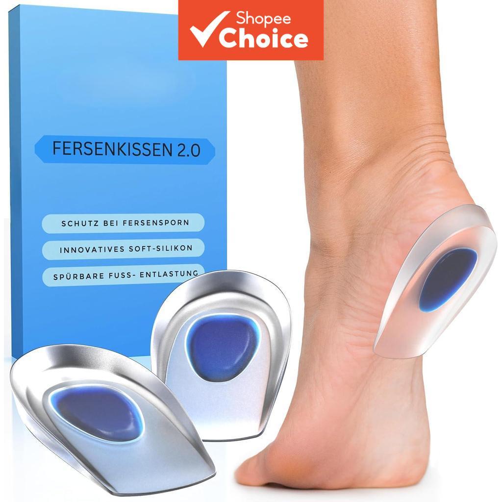 Almofada de Gel de Silicone em Formato U para Salto, Amortecimento de Impacto, Antiderrapante, Para Atletas, Corrida,