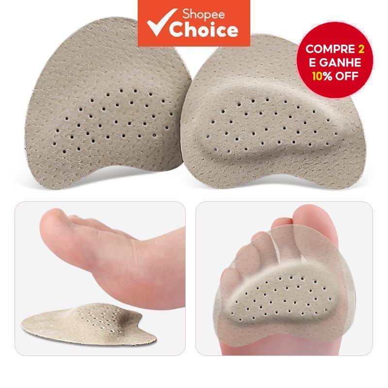 Novos Almofadas Antiderrapantes para Saltos Altos – Palmilhas de Espuma em Meio Tamanho, Conforto para os Pés