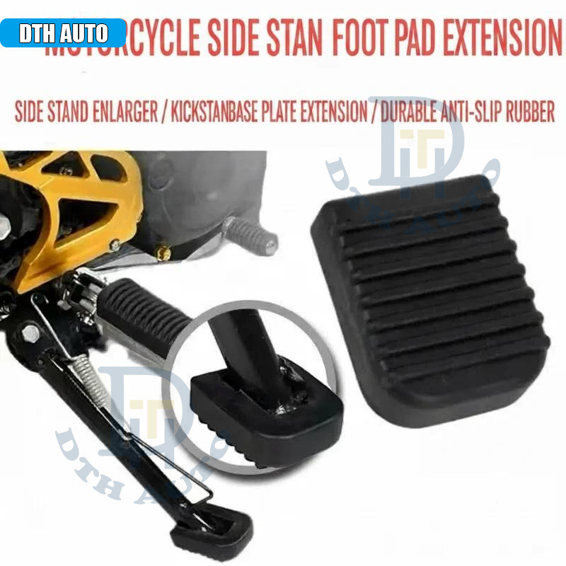 Almofada de Apoio para os Pés DTH Universal de Borracha Macia Antiderrapante para Motocicletas e Scooters — Placa de Bas