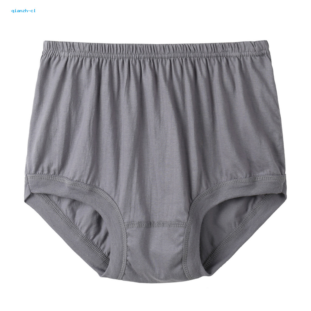 Men Underpants Stretchy Men's High Waist Seamless Underwear Plus Size Breathable Quick-dry Soft Elastic Briefs Thin Anti