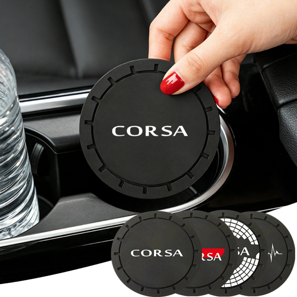 1 Peça Anti-ruído Porta Copo Silicone Carro Acessórios Para Carro For Opel Corsa C D E F Edition GS Line Elegance