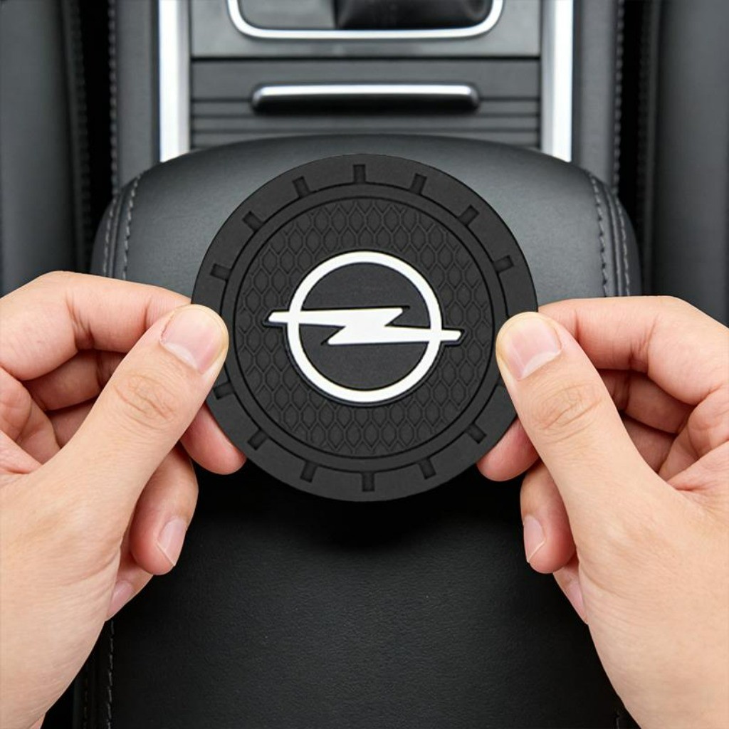 1 Peça Impermeável Porta Copo Antiderrapante Automotivo Interior Do Carro For Opel Corsa Astra Mokka Zafira Insignia