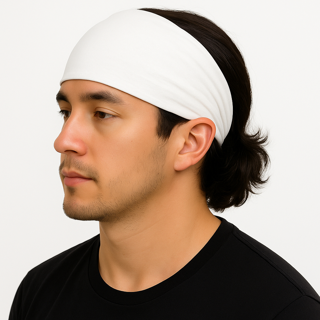 Faixa de Cabelo Esportiva Testeira Antissuor Headband Corrida Yoga Academia Ciclismo Unissex