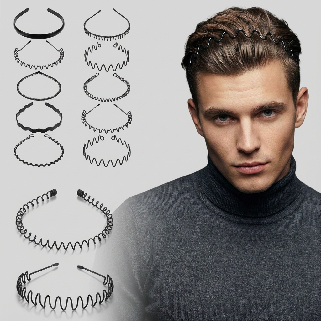 Uma dúzia 12 tiaras de metal para academia masculino feminino