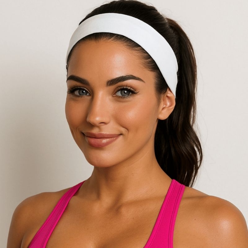 Faixa De Cabelo Feminina Para Treino Fitness Yôga Corrida