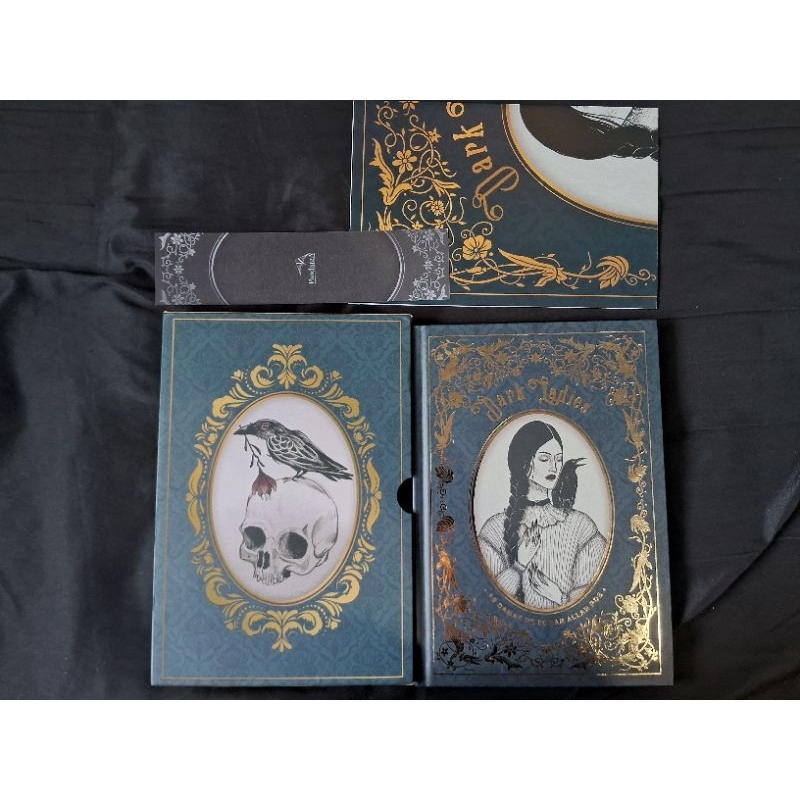 Dark Ladies As Damas de Edgar Allan Poe Capa dura com Box e Pôster