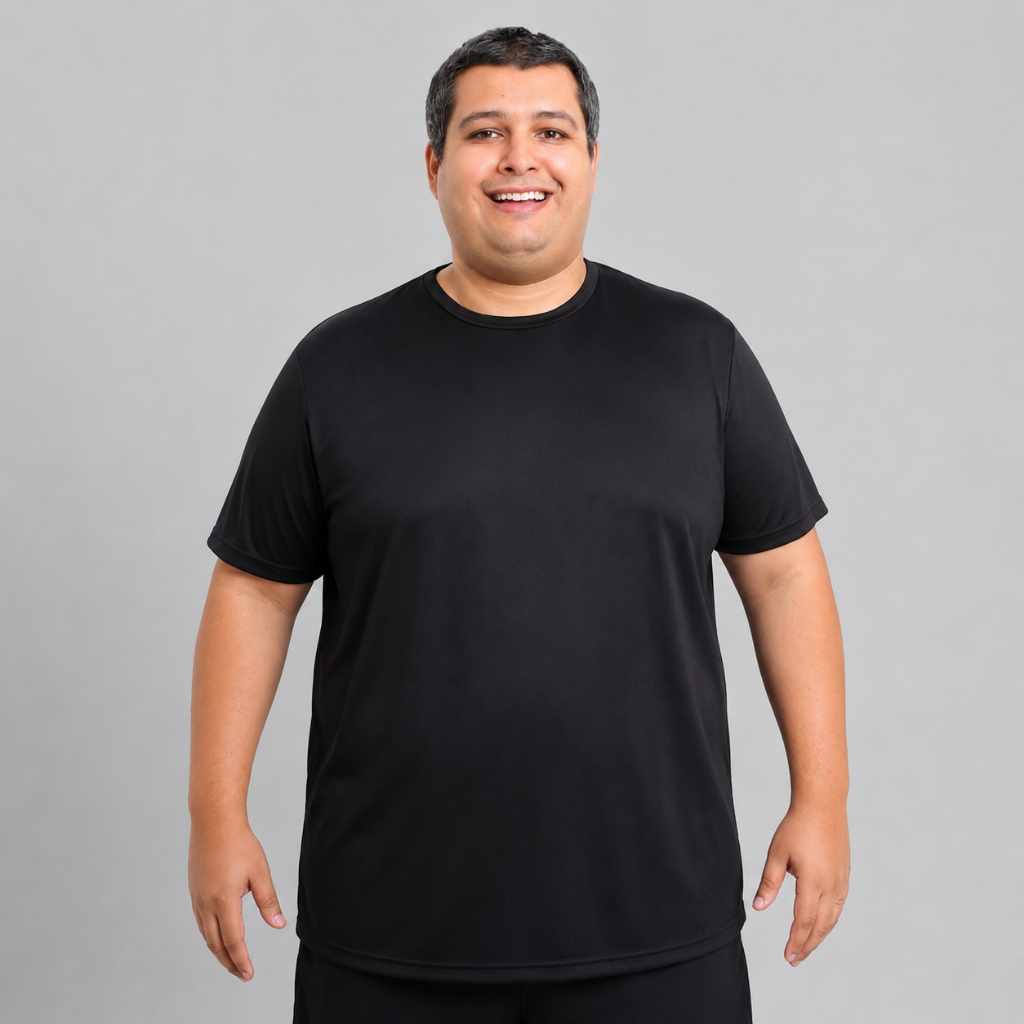 Camiseta Masculina Dry Fit Plus Size G1 G2 G3 Academia Treino Esportiva