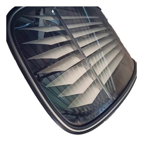 Persiana Fixa Fusca em Inox Automotiva  66 Ao 96 Cor Bege
