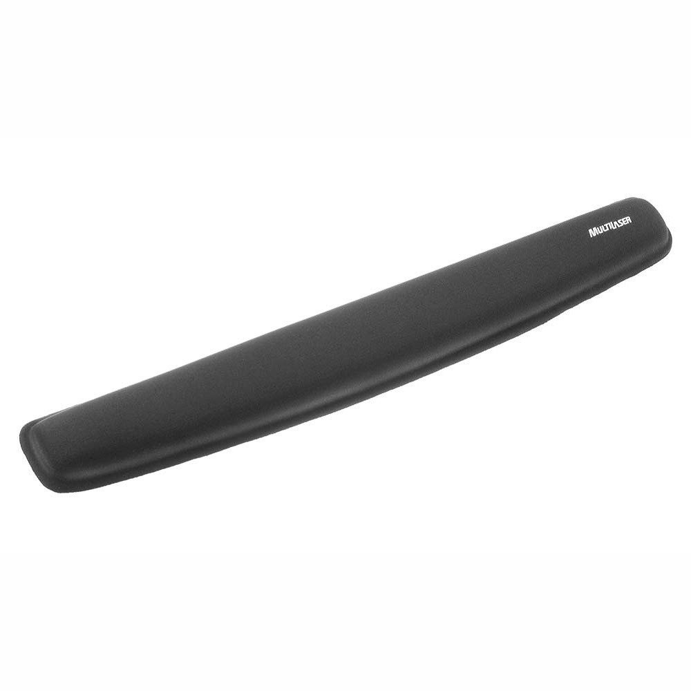 Apoio De Pulso Para Teclado Em Gel Multilaser Preto Ac033
