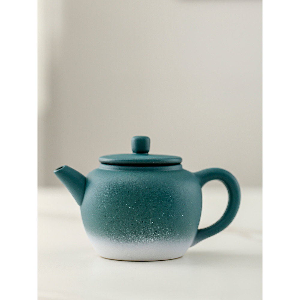 Retro grés Zen bule simples moderno casa tamanho pequeno único pote grés chinês Kung Fu conjunto de chá bule